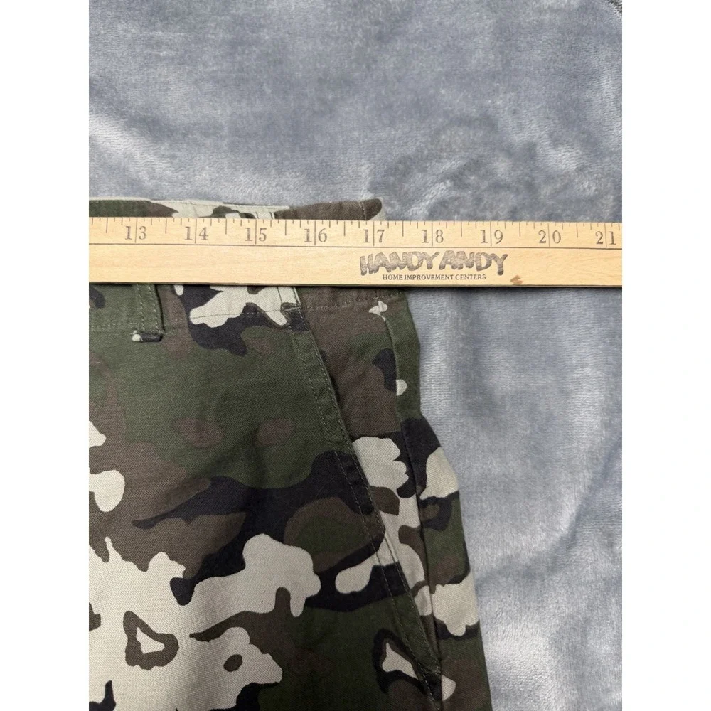 Rag & Bone Otis Cotton Pant Camo Relaxed Fit Size 34x29